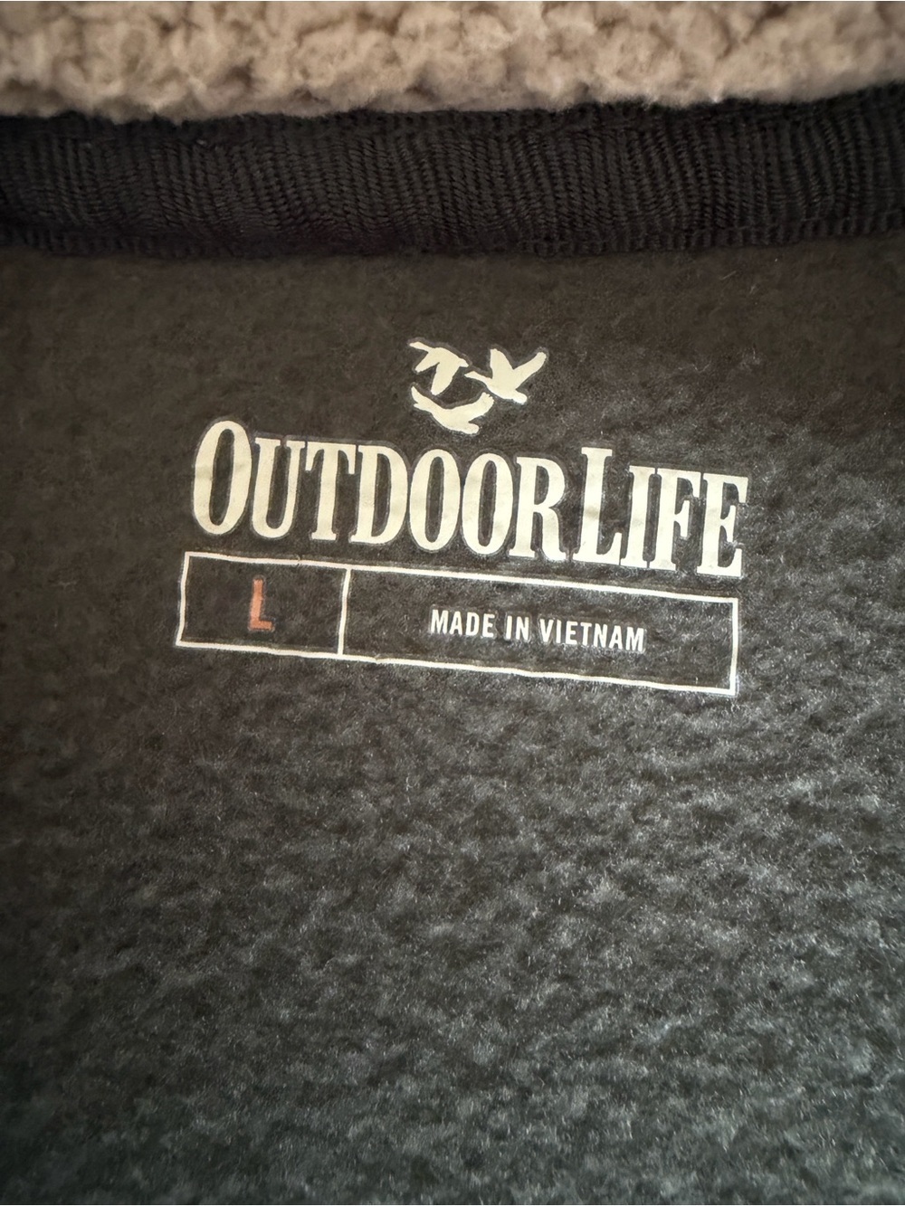 EUC Men's Outdoor Life Fleece Vest Large Green (KB6) - Picture 5 of 6